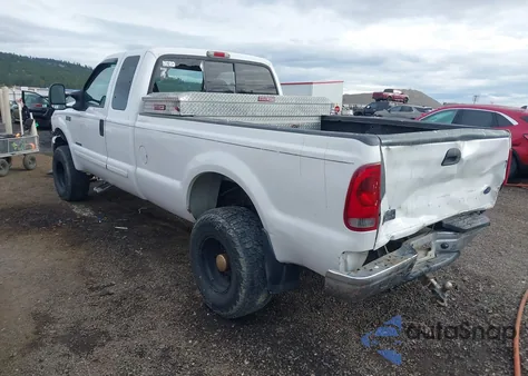 2001 Ford Super Duty F-350 Srw Lariat/Xl/Xlt из США, поврежденный, VIN 3FTSX31F11MA06705